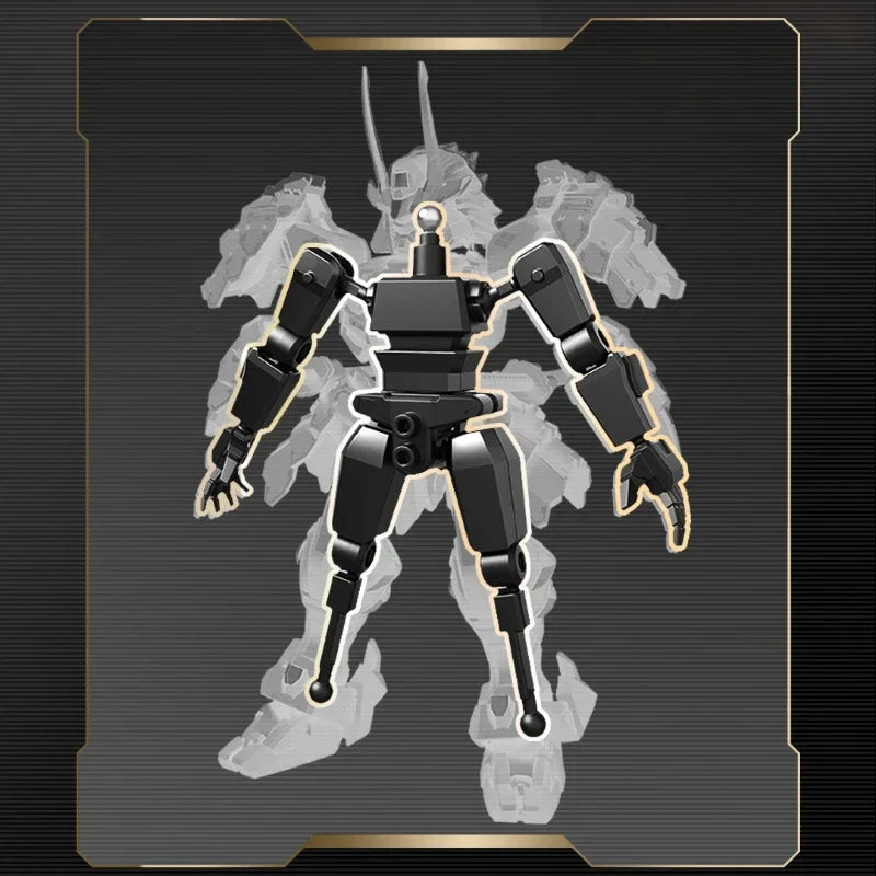 SEMBO BLOCK Building Block Hero Ancestor Effect Black Gold Limited Edition Movable Model Kofi's Tiger Patchwork Toy Gift