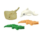 Figures Animal Building Block MOC City Goat Sheep Eagle Owl Panda Parrot Seagull Penguin Zoo Fram Accessories Bricks Toy Gift