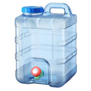 5/10/18/20/22L Portable Car Water Bucket Driving Pure Water Tank Container with Faucet Outdoor Camping Cooking Picnic Hiking