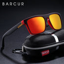 BARCUR NEW Polarized Sunglasses Men Driving Shades Male Sun Glasses For Men Oculos de sol
