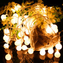 Small Ball Fairy Lights Globe String Lights Battery Operated for Garden Christmas Bedroom Wedding Halloween Camping Tent Decor