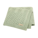 Babydecken Gestrickt Baumwolle Einfarbig Neugeborene Babys Schlafdecke Kinderwagen Decken Weich Säuglingswickel Mehrzweck