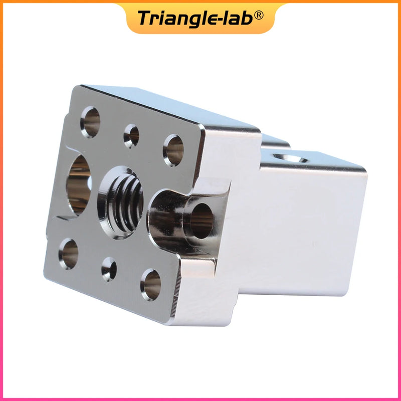 Trianglelab T-Volcano Dragon Plated Copper HeaterBlock Compatible With Trianglelab and Phaet Dragon Hotend 3d printer HEAT BLOCK