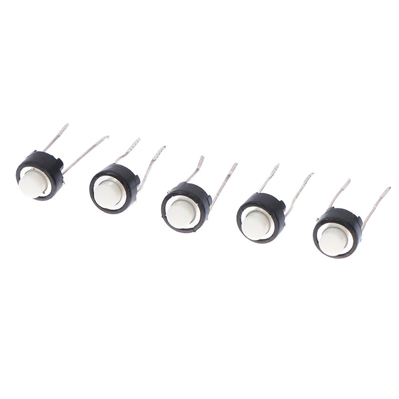 10pcs Mini Micro Momentary Tactile Push Button Switch 4 Pin ON/OFF Keys Button DIP 6x6x5mm Micro Switch Accessories