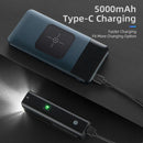 ROCKBROS RHL1500 Bike Light 5000Mah High Lumens Bicycle Front Light Ipx6 Type-C Charging Smart Bicycle Lamp Bike Accessories