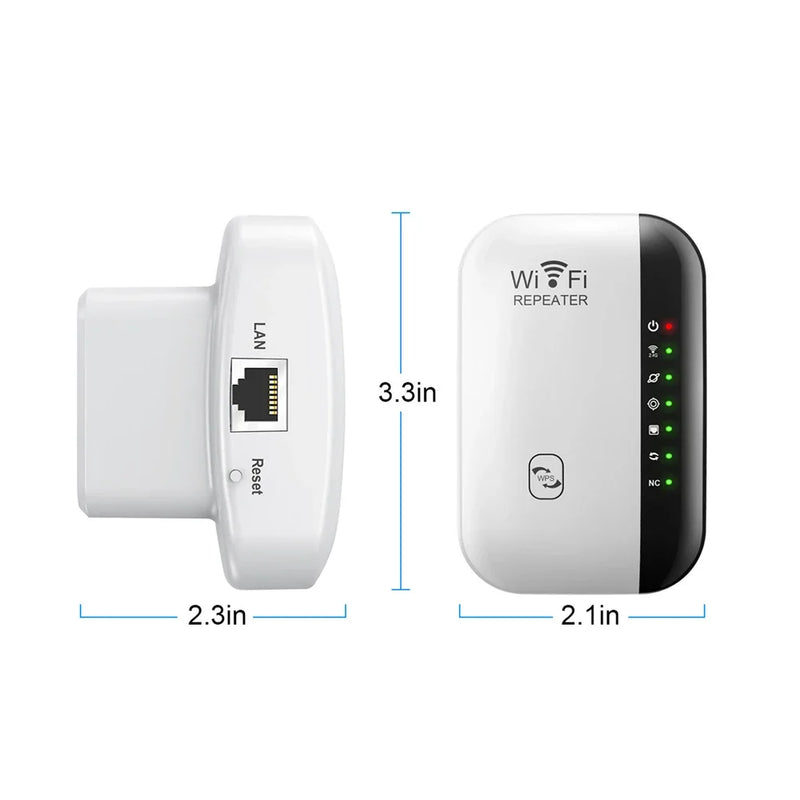 300Mbps Wireless WiFi Repeater 2.4G Wifi Extender Amplifier 802.11N Signal Booster Long Range Router