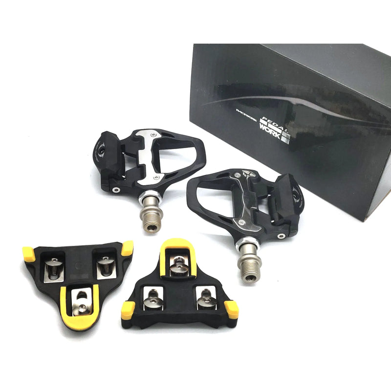 RACEWORK Ultegra PD-R8000 SPD-SL Road Bicycle Bike Pedals Clipless Pedals R550 With SM-SH11 Cleats Cycling Pedal Accessories