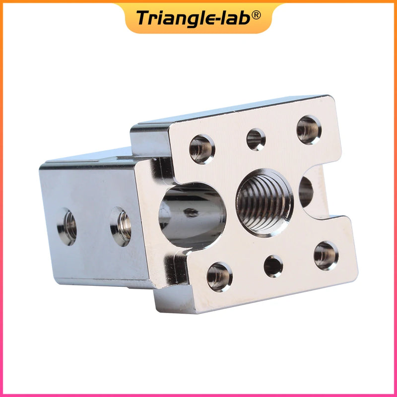 Trianglelab T-Volcano Dragon Plated Copper HeaterBlock Compatible With Trianglelab and Phaet Dragon Hotend 3d printer HEAT BLOCK