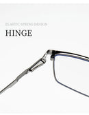 JMISUS 2025 New Arrivals Square Prescription Glasses Men Business Progressive Eyewear Plastic steel Custom Optical Eyeglasses