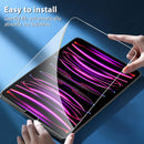 Tempered Glass For iPad Pro 12.9 11 13 2024 10th 9th Generation Screen Protector For ipad Air 3 4 5 Mini 6 7th 8th Gen 10.2 Film