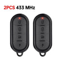 3/2/1PCS 433MHz/315MHz Cloning Duplicator Auto Copy Remote Controller 4 Buttons Replacement Key Fob Universal Garage Gate Opener