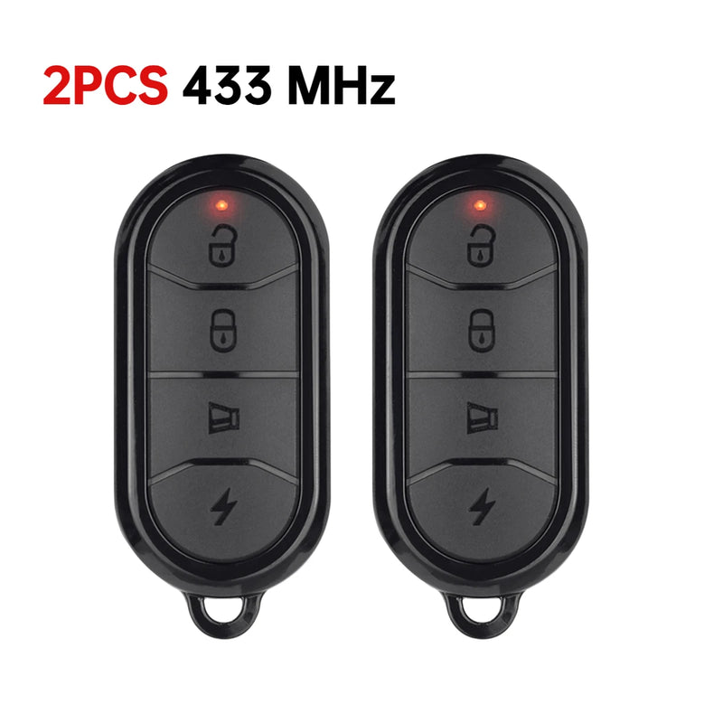 3/2/1PCS 433MHz/315MHz Cloning Duplicator Auto Copy Remote Controller 4 Buttons Replacement Key Fob Universal Garage Gate Opener