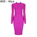 The Allure | Long-Sleeve Bandage Bodycon Dress