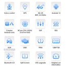 8G 128G 2Din Android 14 Car Radio Multimedia Player for Opel Mokka 2012 2013 2014 2015 2016 Autoradio GPS Navi Wifi Audio Stereo