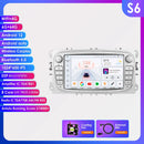 Hizpo 7 Inch Car Radio Multimedia for Ford Focus S-Max Mondeo Galaxy C-Max Kuga Navigation GPS Audio 2din Android 13 Autoradio