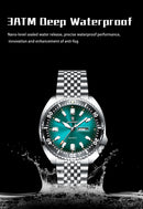 POEDAGAR Luxury Brand Men Clock Date Week Fashion Quartz Male Wristwatch Luminous Waterproof Stainless Steel Men's Watches Reloj