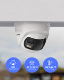 ANNKE Smart Home 180° 8MP DUO POE Dual Lens Wide View Outdoor Video POE Camera,4K AI Human Detect,8MP Security CCTV Camera