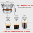 Wholesale Set Stainless Steel Reusable Capsule Compatible with Nespresso Vertuo Vertuoline Coffee Filter