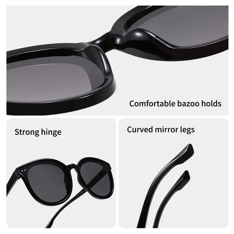 3-12 Years Kids Polarized Sunglasses Boy Girls Soft TPEE Square Frame Cat Eye Design Child Fashion Sun UV400 Protection Outdoors