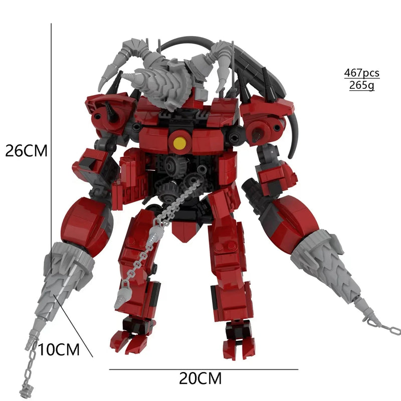 Skibidi Toilet Clock Man Building Blocks Toys Cameraman Speakerman Monitor Titan Tv Man Juguetes Brick Model Toys Gift For Kids