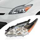 Left Side Car Headlight Driver Side Halogen Headlamp Assembly for 2010-2011 Toyota Prius 8117047211, LH Car Accessories