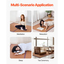 SucceBuy Japanese Tatami Mat 80x39in Foldable Handwoven Natural Rattan Tatami Mat Summer Breathable Sleeping Mat for Yoga Relax