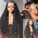 30 40 Inch Deep Wave Lace Front Wig 13x6 Hd Lace Frontal Wig 13x4 Curly Human Hair Wigs For Women Water Wave PrePlucked Lace Wig