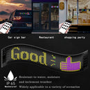Auto-LED-Matrix-Pixel-Panel DIY RGB-Beleuchtung Graffiti Laufschrift Windschutzscheiben-Werbebildschirm Bluetooth APP-Steuerung