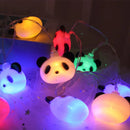 10/20LED Panda  Fairy Lights Garland LED String Christmas Tree Light Night Lamp Patio Party Kids Bedroom Living Room Decor Gift