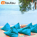 OTAUTAU 6ft Giant Floating Bean Bag Lounger Cover No Filler Outdoor Swimming Pool Pillowsac Garden Beach Beanbag Salon Sac DD034