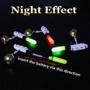 Rechargeable Fishing Light Stick Rod Bell Luminous Float LED CR425 3.6V Lithium Battery USB Charge Tackle Night Bright Lamp