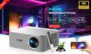 PROGAGA PG310 Smart Android Projector 4k 720P 300Ansi Allwinner H713 Projetor PG310 Home Theater Video Mini Portable Projector