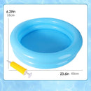 Inflatable Foot Bath Footbath Foot Soaking Bath Basin For Swimming Pool To Clean Feet Sturdy Versatile Blue Inflatable Basin