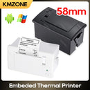 QR701 TTL RS232 Interface Embedded Printer POS Receipt 58mm Printers ATM Thermal Ticket Micro Panel Encoding Android 5v-9v