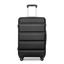 Kono Suitcase, Hard Shell ABS Luggage Travel Trolley Case with 4 Spinner Wheels and TSA Lock