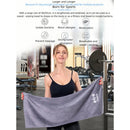 Schnell trocknendes Sporthandtuch: Ideal für Fitnessstudio, Bad, Laufen, Basketball & Outdoor-Einsatz 40×95cm