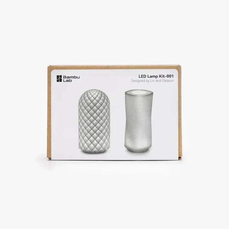 Bamboo lab 3D printing DIY creative model computer wireless mouse charger engine LED light hardware clock gifts 3D printer parts