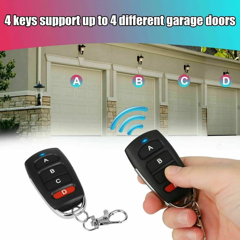 Duplicator 433 Mhz Universal Garage Door Control Remote Control Fixed Learning Code Clone Self-copying Automation For Gates