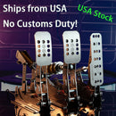 SIMJACK Ultimate Pedals Sim Racing Pedals PC Racing Simulator Pressure Sensor Load Cell HE Hydraulic Pedal