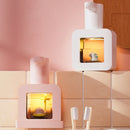 400ml Liquid Soap Dispensers  USB Charging Liquid Foam Dispensers Wall Mounted Touchless Sensor for Hotel Wash Basin