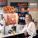 The Citrus Forge | Commercial-Grade Stainless Steel Orange Extraction System