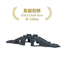 NEW Wooden Train Tracks Accessories Beech Wood Railway Tracks Wooden Bridge Tunnel fit for Wood Tracks Toys