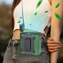 The Zephyr | 4000mAh Rechargeable Waist-Clip Personal Cooling Fan