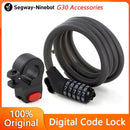 Original Digital Code Lock Padlock Security Safe Lock for Ninebot by Segway MAX G2 F2 Pro G30P G30D G2E Kickscooter Skateboard