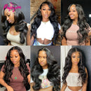 Human Hair Bundles With 5x5 Closure Brazilian Body Wave Bundles With Closure 4x4 Human Hair Weave Extensions 3/4 Bundles Remy