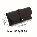 Cute Portable Sunglass Case - Pu Leather Soft Sunglasses Case Easy To Use Eyeglasses Case Pouch