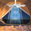 The Zephyr | USB-Powered Modular Ceiling Fan with 6 Detachable Blades