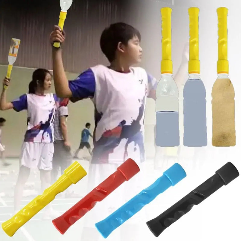 NEW Portable Badminton Racket Training Swing Racquet Exercise Sport Equipment Power Enhance Grip Correction Finger Wrist Force