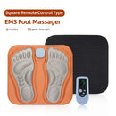 Foot Massage Pad Foldable EMS Sport Muscle Stimulator Massager Relieve Fatigue Slim Legs Improve Blood Circulation