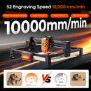 ACMER S2 4/7/12/20W Laser Engraving Cutting Machine High Precision Portable Machine Tool For Birthday Holiday Couple Gifts